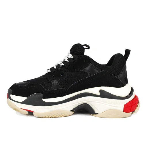 Кроссовки Balenciaga Triple S (656686) Black фото-4