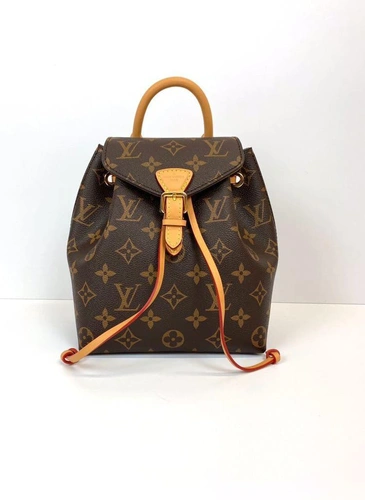 Рюкзак Louis Vuitton  Montsouris  премиум люкс темно-коричневый PM 26/23/15