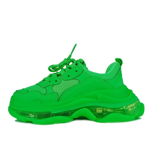 Кроссовки Balenciaga Triple S Clear Sole 5642W04 Green фото-3