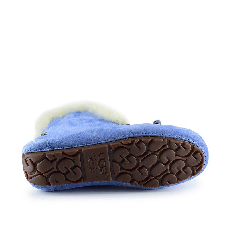 Угги женские мокасины UGG Alena Sky Blue фото-2