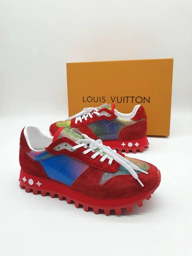 Мужские кроссовки Louis Vuitton комбинированные коллекция 2021-2022 A68224 фото-3