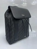 Рюкзак Christian Dior черный с кожаными вставками 42/30 см фото-1