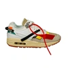 Кроссовки Nike Air Max 1S x Virgil Abloh x BespokeIND Create x Off-White AA7293-100 Leather White фото-1