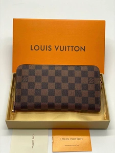 Кошелек Louis Vuitton коричневый 20/11 коллекция 2021-2022 A66187 фото-