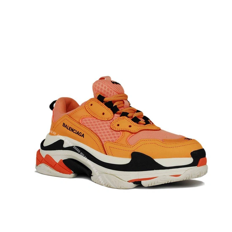 Кроссовки Balenciaga Triple S Clear Sole 541624W09 Orange фото-4