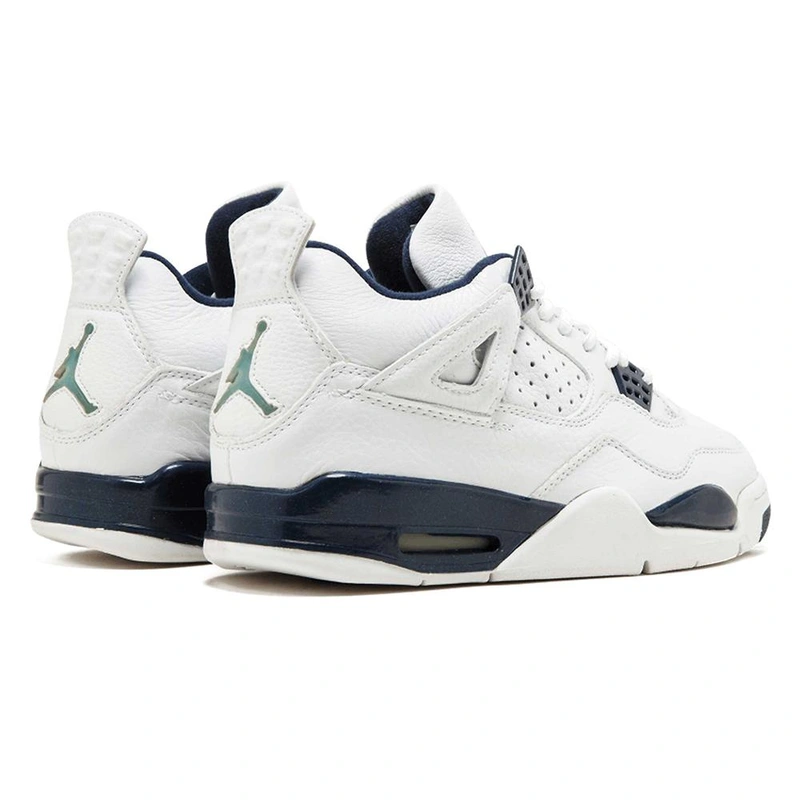 Кроссовки Nike Air Jordan 4 Retro Columbia White фото-4