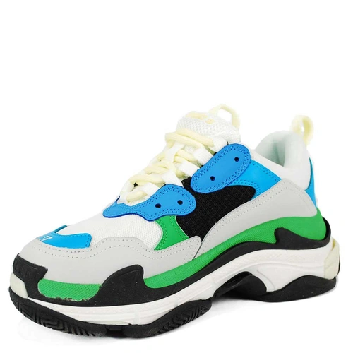 Кроссовки Balenciaga Triple S (657054) White Blue фото-5