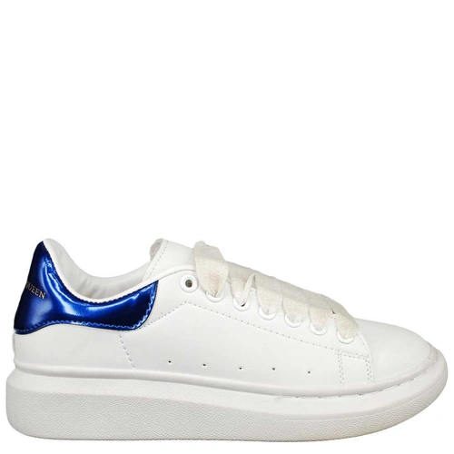 Кроссовки Alexander McQueen Oversized Larry White Blue