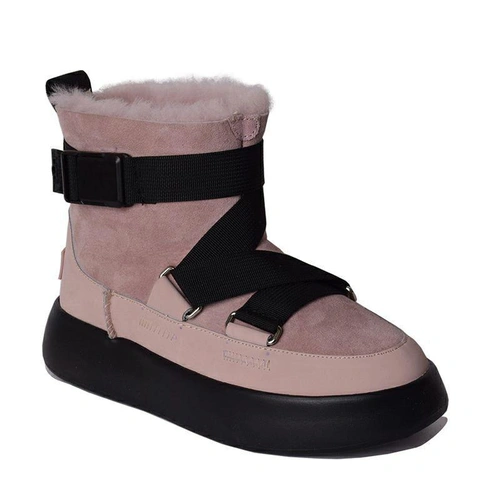 Угги женские UGG Boom Buckle Boot Sand фото-3