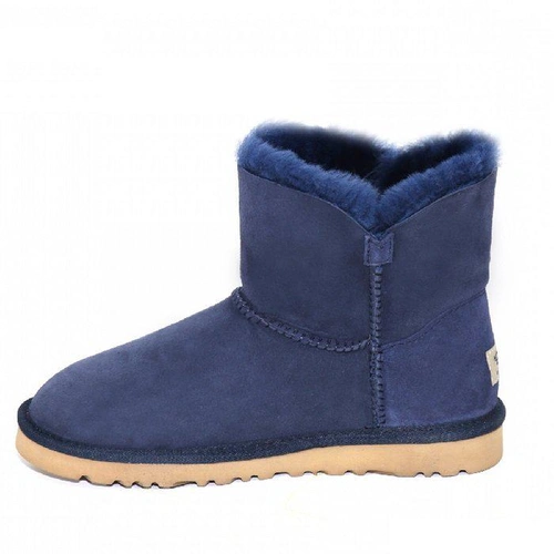 Угги детские UGG Kids Mini Bailey Button II Navy фото-2