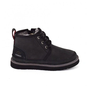 Угги детские UGG Kids Neumel WP Boots II Grizzly Black фото-