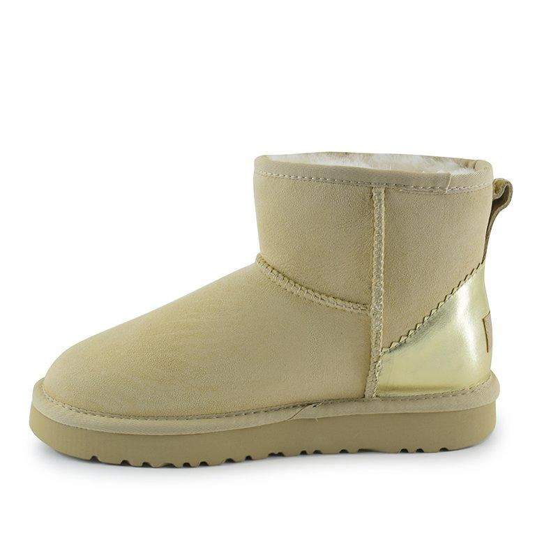 Угги женские мини UGG Classic Mini II Metallic Driftwood фото-3