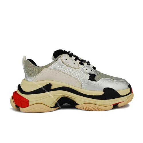 Кроссовки Balenciaga Triple S (656206) Beige Grey фото-4