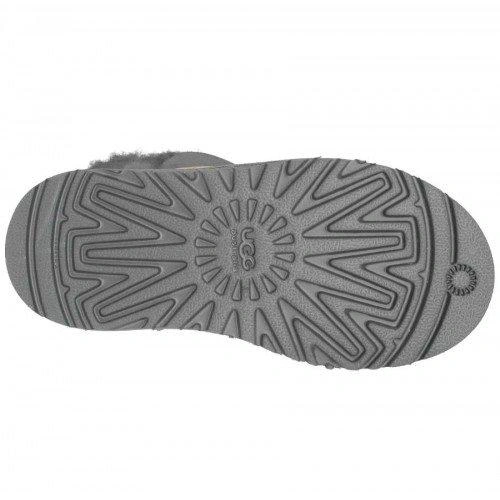 Угги детские UGG Kids Bailey Button Metallic Grey фото-4