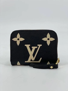 Женский кожаный кошелёк Louis Vuitton черный 11/8 коллекция 2021-2022 фото-