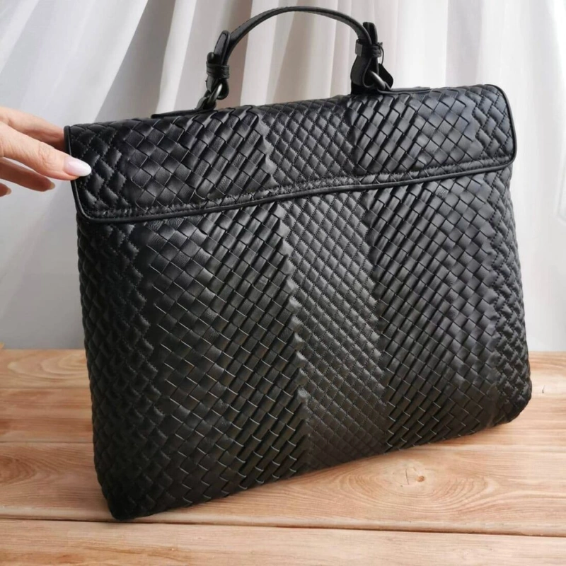 Портфель Bottega Veneta A104188 черный 38/31 см фото-4