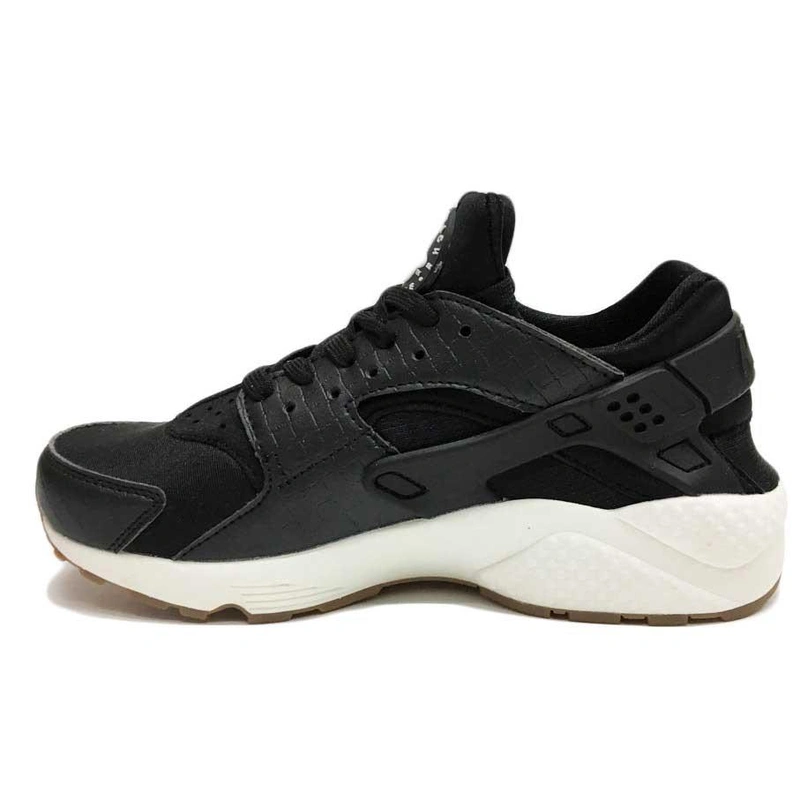 Кроссовки Nike Huarache (413-1) Black White фото-2