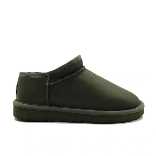 Угги женские ультра мини UGG Ultra Mini Tasman Metallic Grey