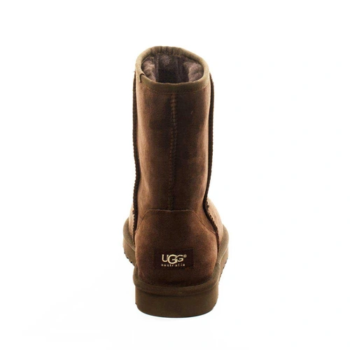 Угги мужские ботинки UGG Classic Short Chocolate фото-3