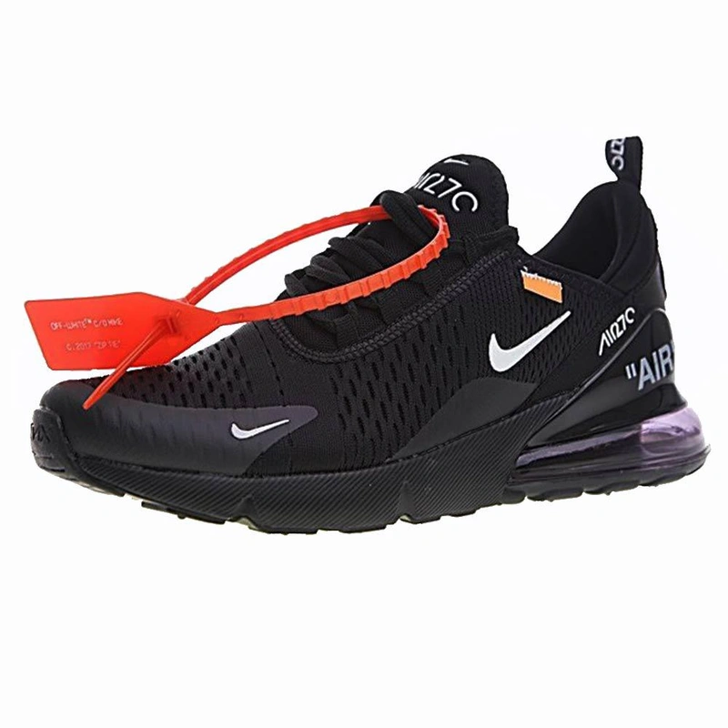 Кроссовки Nike Air Max 270 x Off White Black фото-4