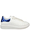 Кроссовки Alexander McQueen Oversized Larry White Blue фото-1