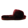 Угги тапочки женские UGG Fluff Slide Slippers Port фото-1