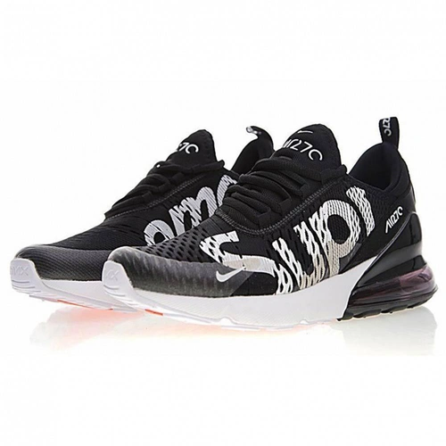 Кроссовки Nike Air Max 270 x Supreme Black White фото-3