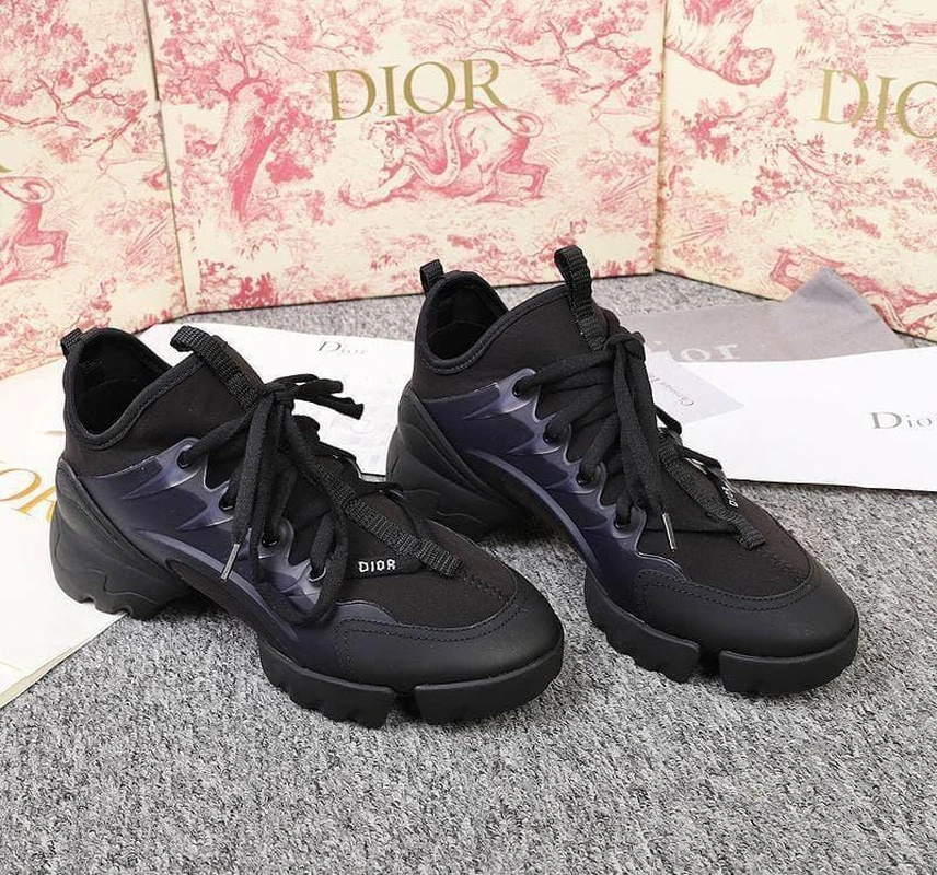 Кроссовки женские Dior черные коллекция 2021-2022 фото-3