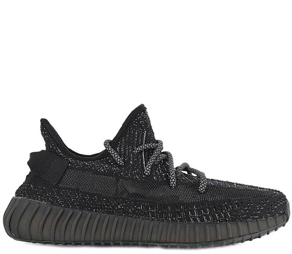 Кроссовки Adidas Yeezy Boost 350 V2 3M Glow in Dark Black