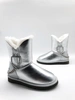 Угги женские сапоги Ugg Metallic серые фото-1