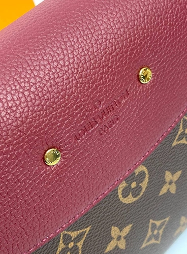 Женская сумка Louis Vuitton Saint-Placide премиум-люкс коричневая 25/16/7 см. a70342 фото-5