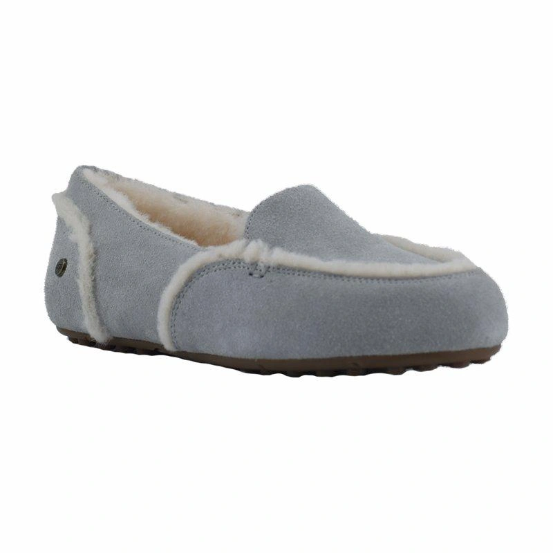 Угги женские мокасины UGG Hailey Loafer Grey фото-4