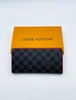 Бумажник Louis Vuitton Brazza A104055 серый / внутри красный 19:10 см фото-1