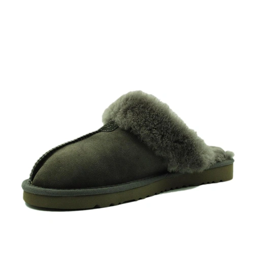 Угги тапочки UGG Slippers Scufette Grey фото-3