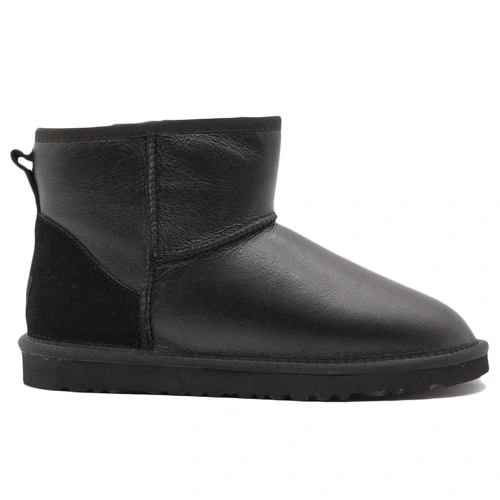 Угги мужские ботинки UGG Mini Classic Metallic Black