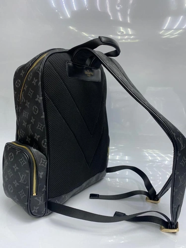 Рюкзак из канвы Louis Vuitton черный 40/28 см фото-6