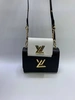 Женская кожаная сумка Louis Vuitton черная 23/17 коллекция 2021-2022 A68461 фото-1