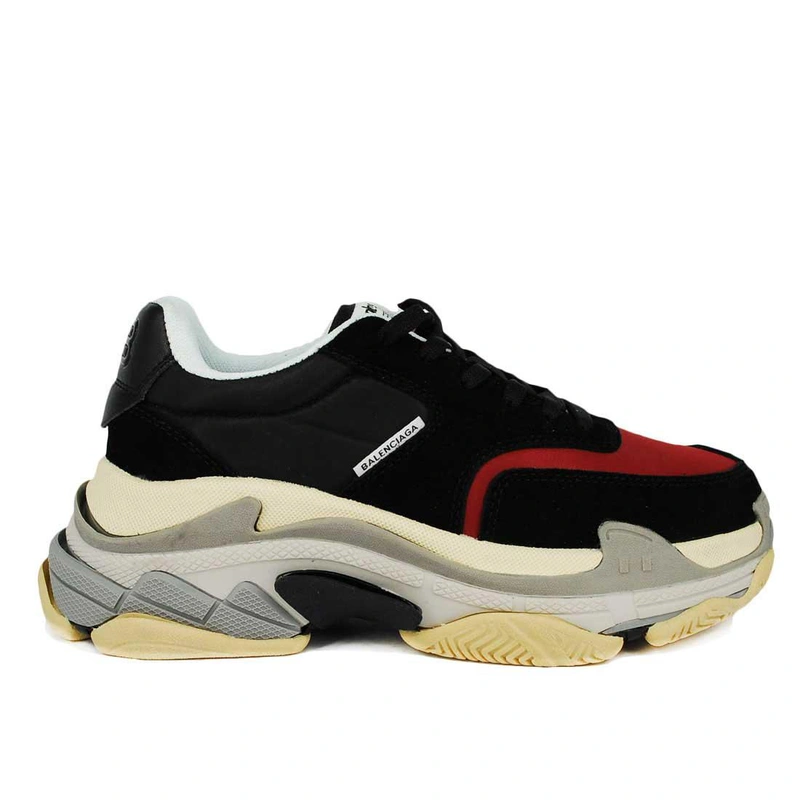 Кроссовки Balenciaga Triple S Trainers BB Black фото-3