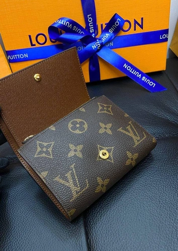 Кошелек Louis Vuitton премиум-люкс из новой коллекции A61713 фото-3