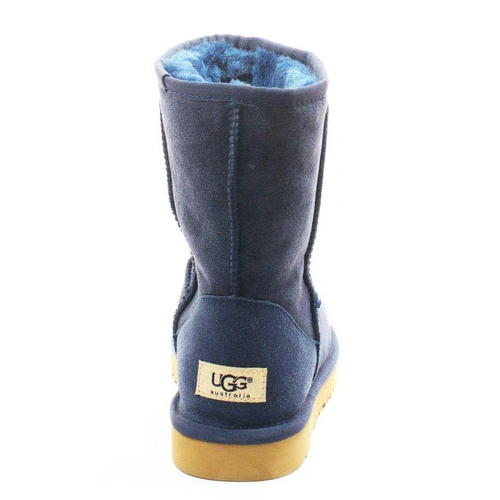 Угги женские ботинки UGG Classic Short Navi фото-3