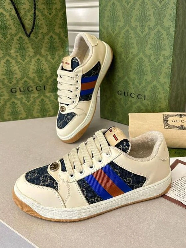 Кроссовки женские Gucci Screener GG56429