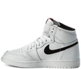 Кроссовки Nike Air Jordan 1 Retro WhiteBlack White фото-1