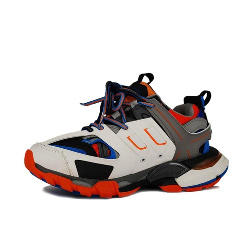 Кроссовки Balenciaga Trainers Track Low-Top Orange Blue фото-5