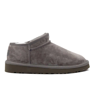 Угги женские UGG Ultra Mini Tasman Grey фото-