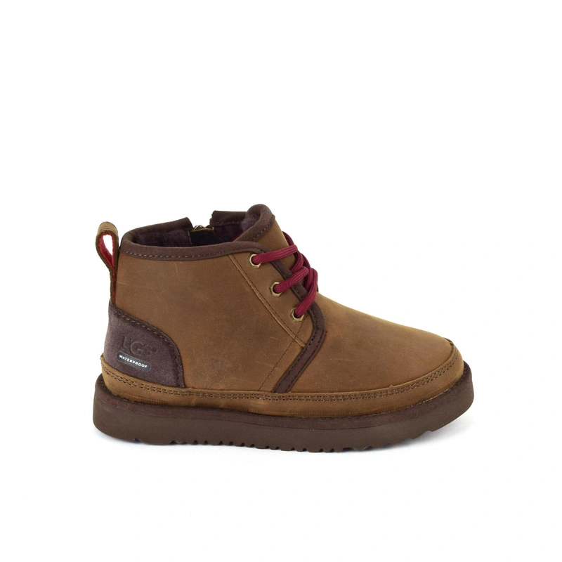 Угги детские UGG Kids Neumel WP Boots II Grizzly Chocolate