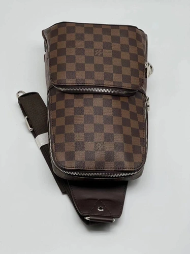 Сумка-слинг Louis Vuitton Avenue A104035 коричневая 32/20 см фото-2