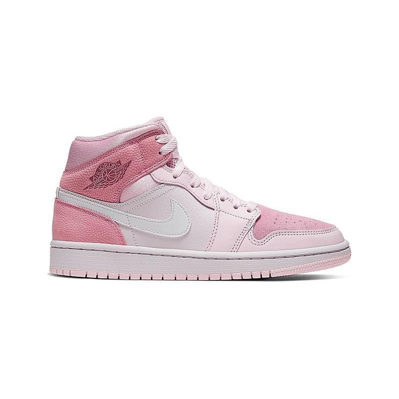 Кроссовки Nike Air Jordan 1 Retro Low Digital Pink фото-3