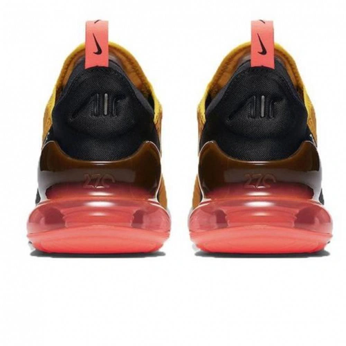 Кроссовки Nike Air Max 270 Yellow Black Red фото-4