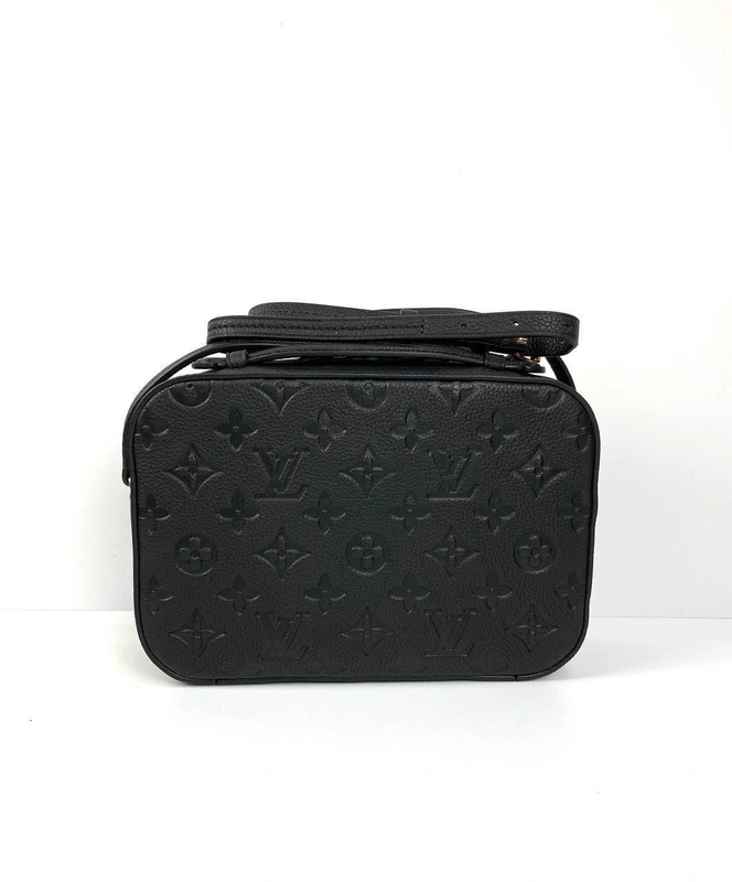 Женская сумка Louis Vuitton из канвы черная 22/15/7 см фото-6