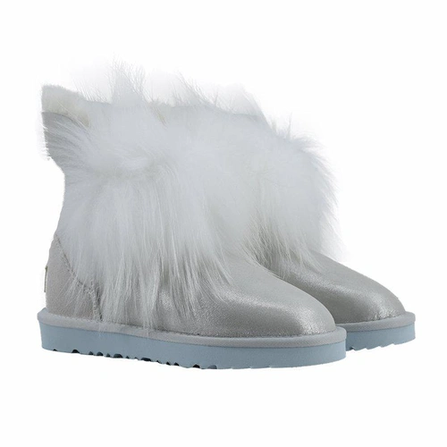 Угги женские UGG Fox Fur II Gen I Do White